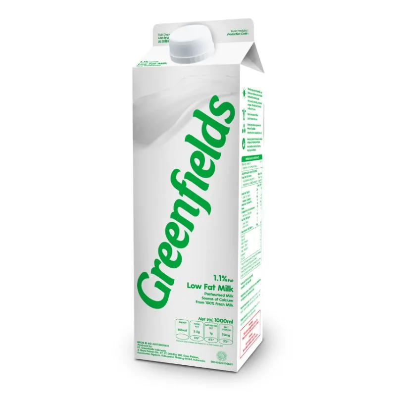 Susu penurun berat badan untuk remaja Greenfields Rendah Lemak